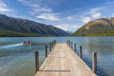 191923 boat at lake rotoiti clean check dry